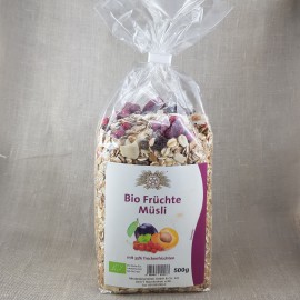 Bio Früchte Hafer Porridge